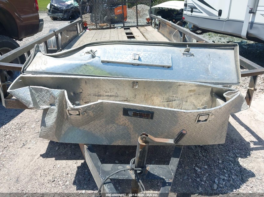 2009 LAWRIMORE 16' UTILITY TRAILER auction photo 6