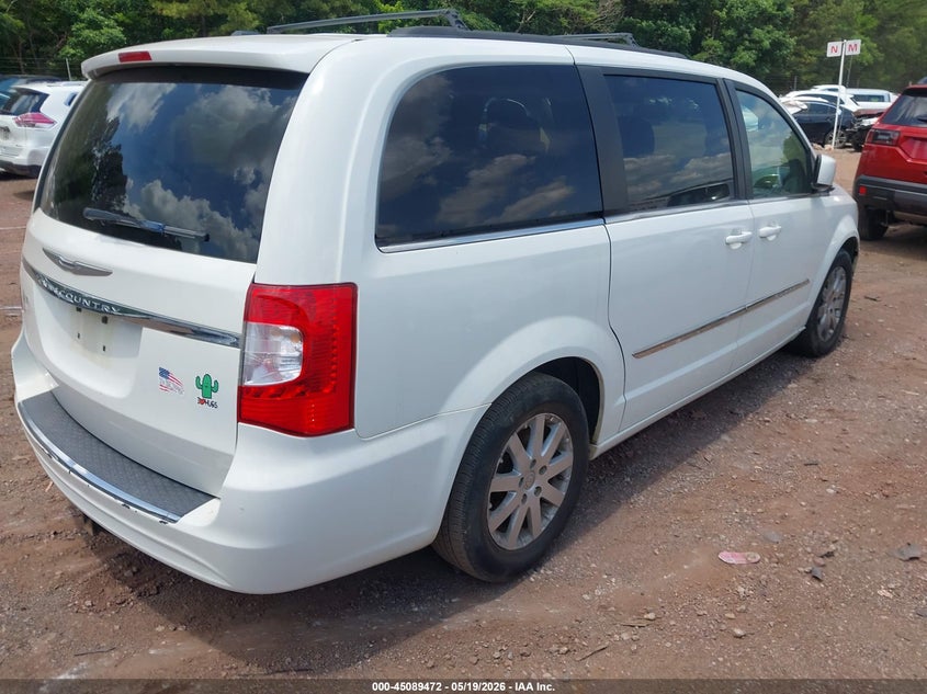 Vin: 2c4rc1bg5dr711901, lot: 45587035, chrysler town & country touring 20134