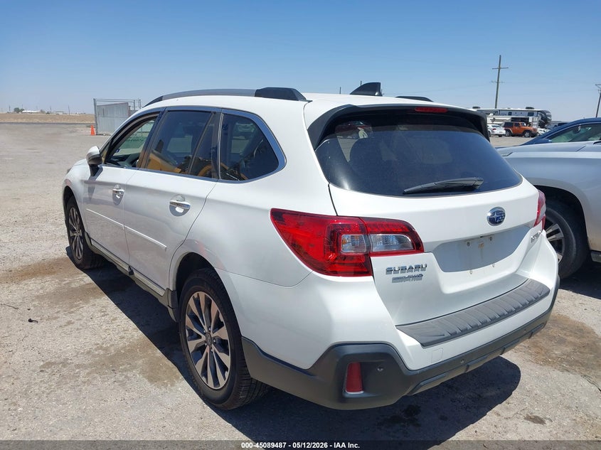 Vin: 4s4bsatc8j3357260, lot: 45587050, subaru outback 2.5i touring 20183