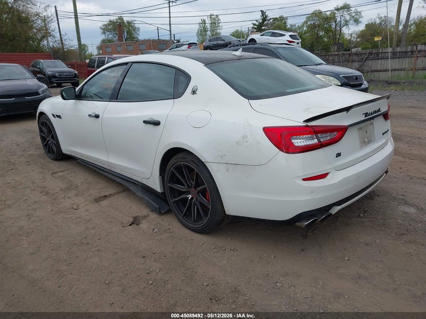 Vin: zam56rra7f1141375, lot: 45587055, maserati quattroporte s q4 20153
