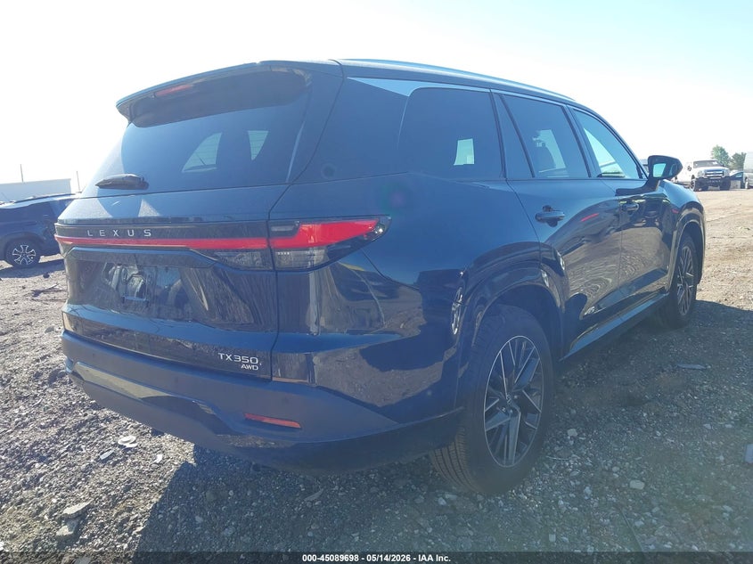2026 LEXUS TX 350 auction photo 4