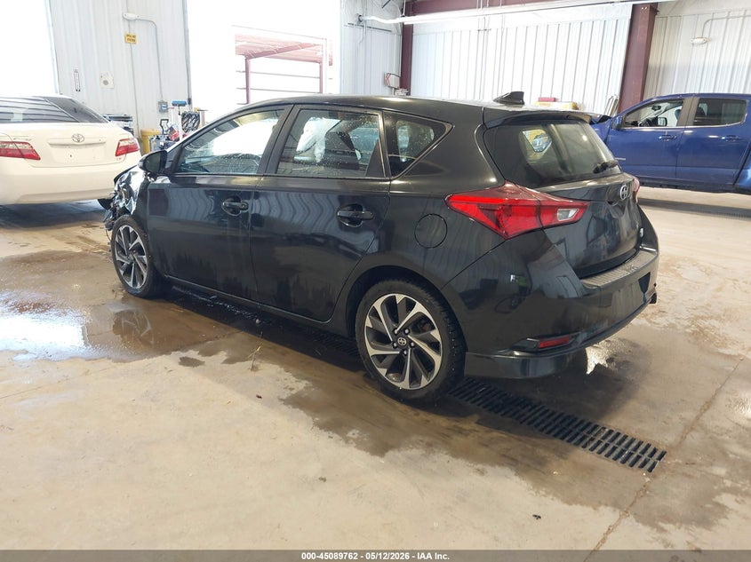 Vin: jtnkarje6gj502810, lot: 45587325, scion im 20163