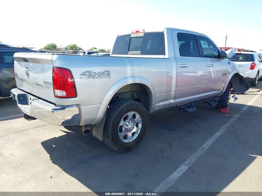 Vin: 3c6ur5dl9hg625214, lot: 45587370, ram 2500 big horn  4x4 6'4 box 20174