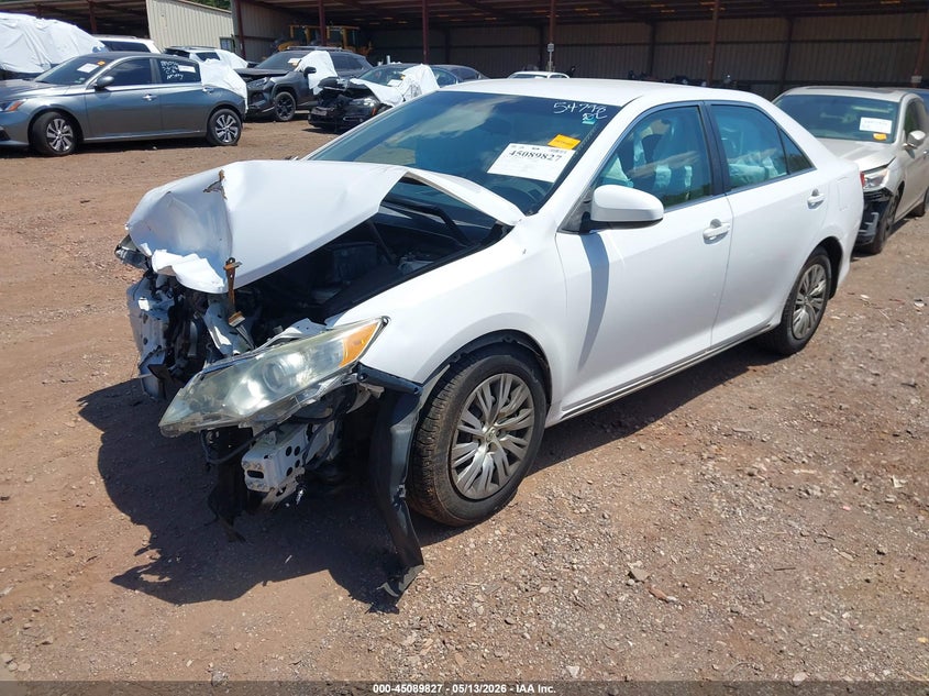 2012 TOYOTA CAMRY SEDAN 2.5L I-4 DOHC, VVT, 178HP