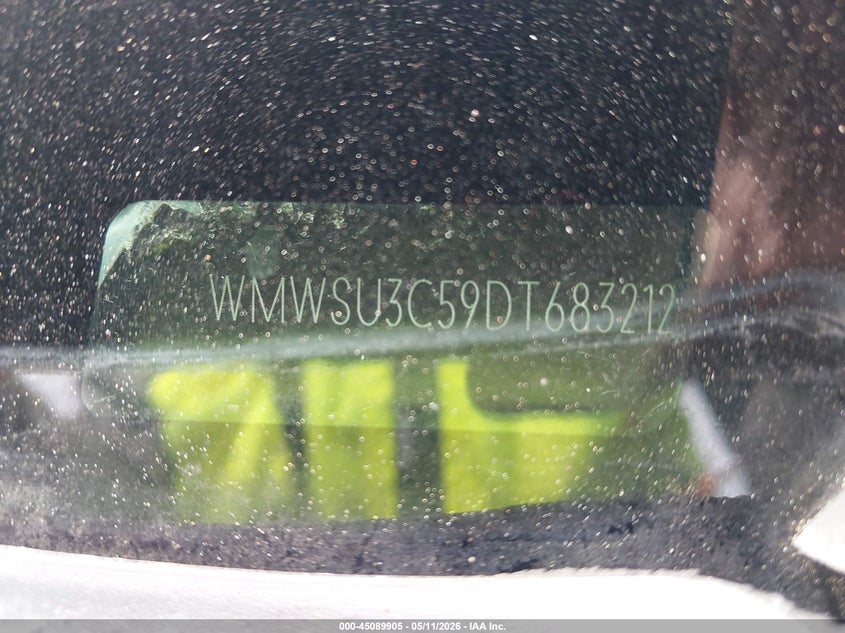 2013 Mini Hardtop Cooper VIN: WMWSU3C59DT683212 Lot: 45089905