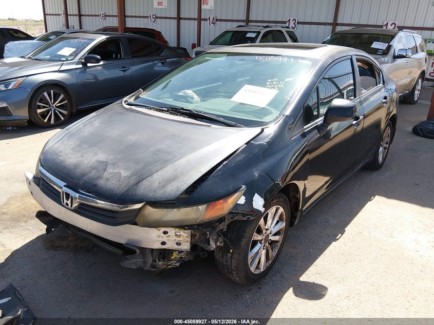 2012 HONDA CIVIC auction photo 2
