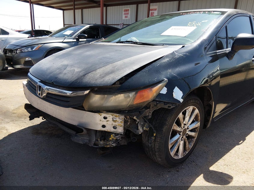 2012 HONDA CIVIC auction photo 6