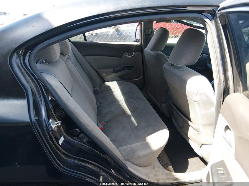 2012 HONDA CIVIC auction photo 8