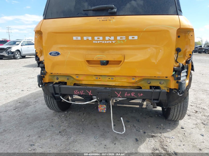 2023 Ford Bronco Sport Outer Banks VIN: 3FMCR9C61PRD80883 Lot: 45089964
