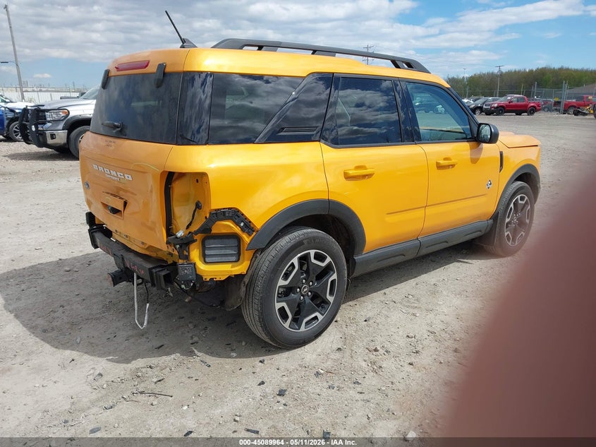 2023 FORD BRONCO SPORT SPORT UTILITY VEHICLE 1.5L I-3 DI, DOHC, VVT, TURBO, 181HP
