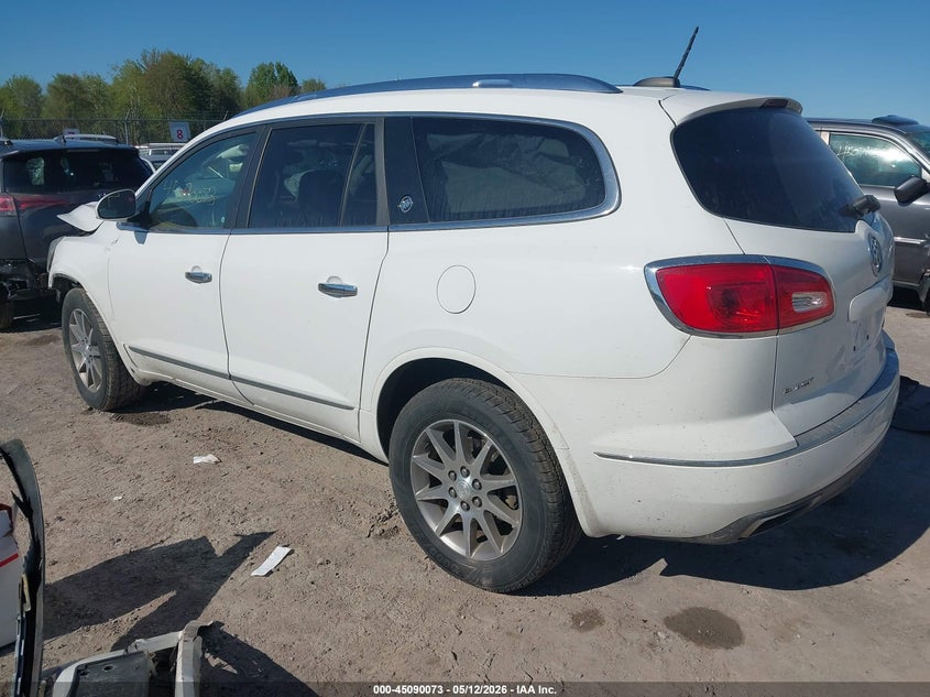 Vin: 5gakvbkd0hj345428, lot: 45587636, buick enclave leather 20173
