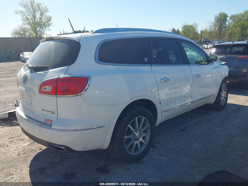 Vin: 5gakvbkd0hj345428, lot: 45587636, buick enclave leather 20174
