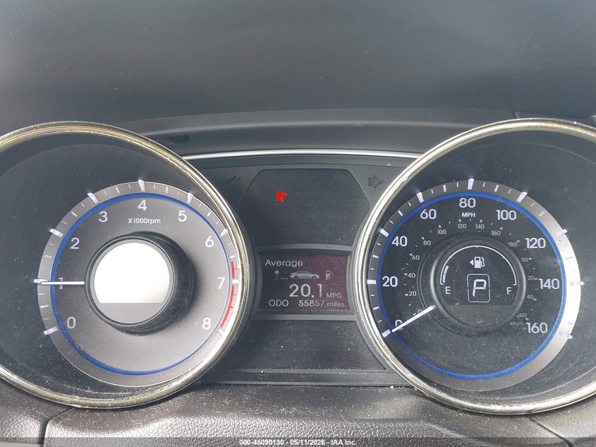 HYUNDAI SONATA 2011 VIN 5NPEB4AC2BH204756
