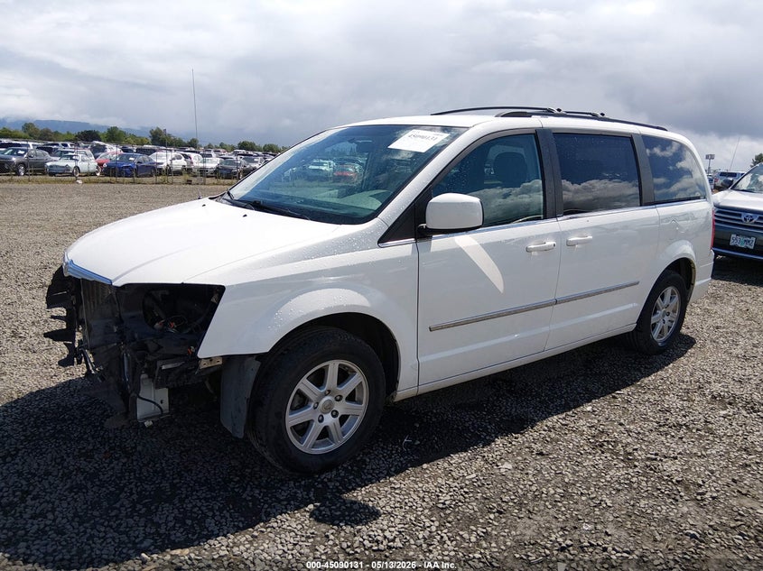 Vin: 2a4rr5d11ar214896, lot: 45587694, chrysler town & country touring 20102