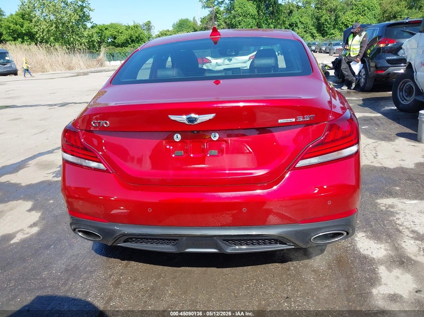 2020 Genesis G70 3.3T Awd VIN: KMTG34LE7LU051658 Lot: 45090136