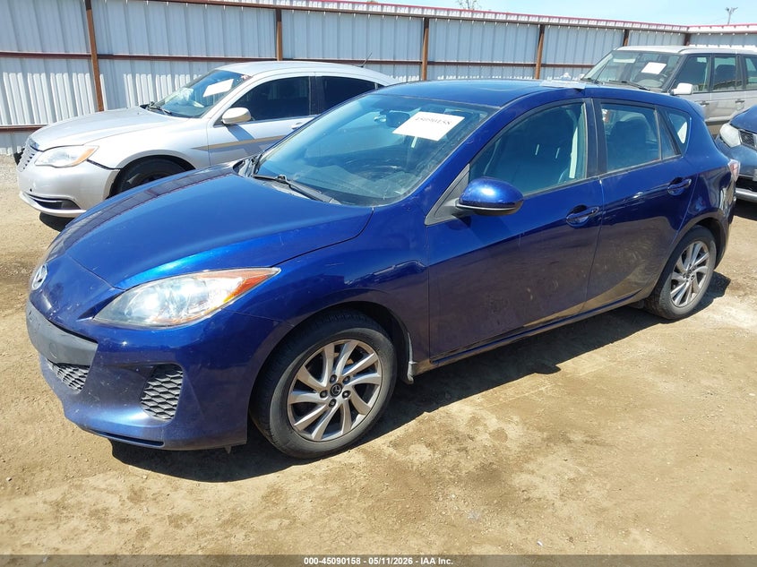 Vin: jm1bl1m71d1731940, lot: 45587721, mazda mazda3 i grand touring 20132
