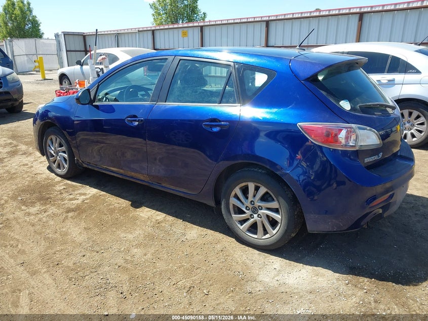 Vin: jm1bl1m71d1731940, lot: 45587721, mazda mazda3 i grand touring 20133