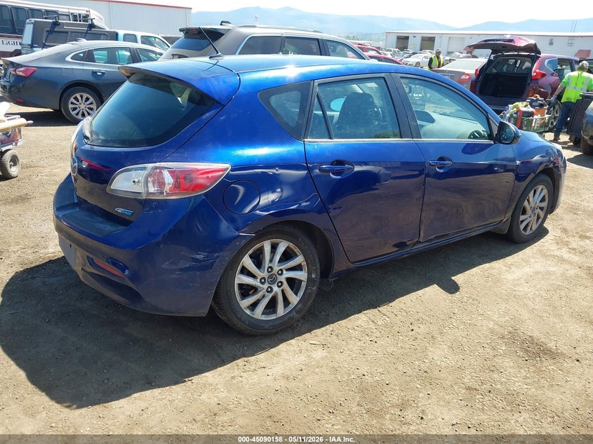 Vin: jm1bl1m71d1731940, lot: 45587721, mazda mazda3 i grand touring 20134