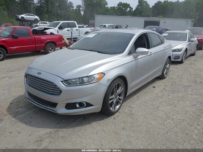 2014 Ford Fusion Titanium 3FA6P0K90ER386059 photo 1