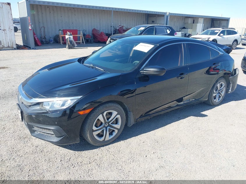 2017 Honda Civic Lx 2HGFC2F56HH510376 photo 1