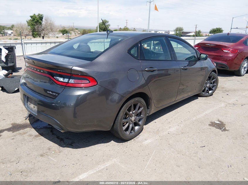 Vin: 1c3cdfbb5fd278272, lot: 45587873, dodge dart sxt 20154