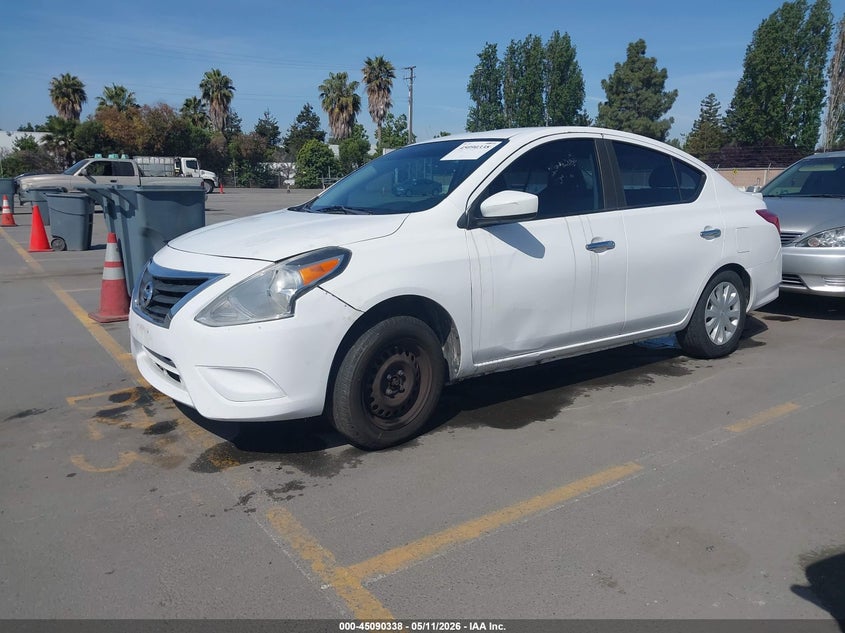 Vin: 3n1cn7apxjl807488, lot: 45587901, nissan versa 1.6 sv 20182