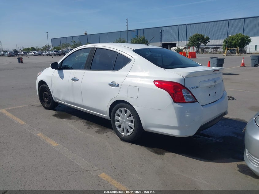 Vin: 3n1cn7apxjl807488, lot: 45587901, nissan versa 1.6 sv 20183