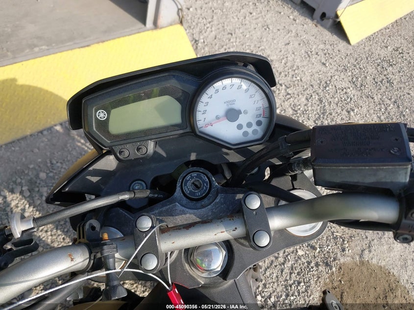 2012 Yamaha Fz8 N VIN: JYARN27E6CA002030 Lot: 45090356