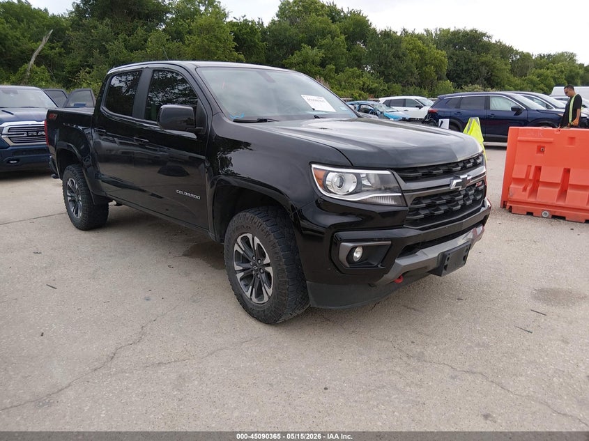 2022 CHEVROLET COLORADO 4WD  SHORT BOX Z71