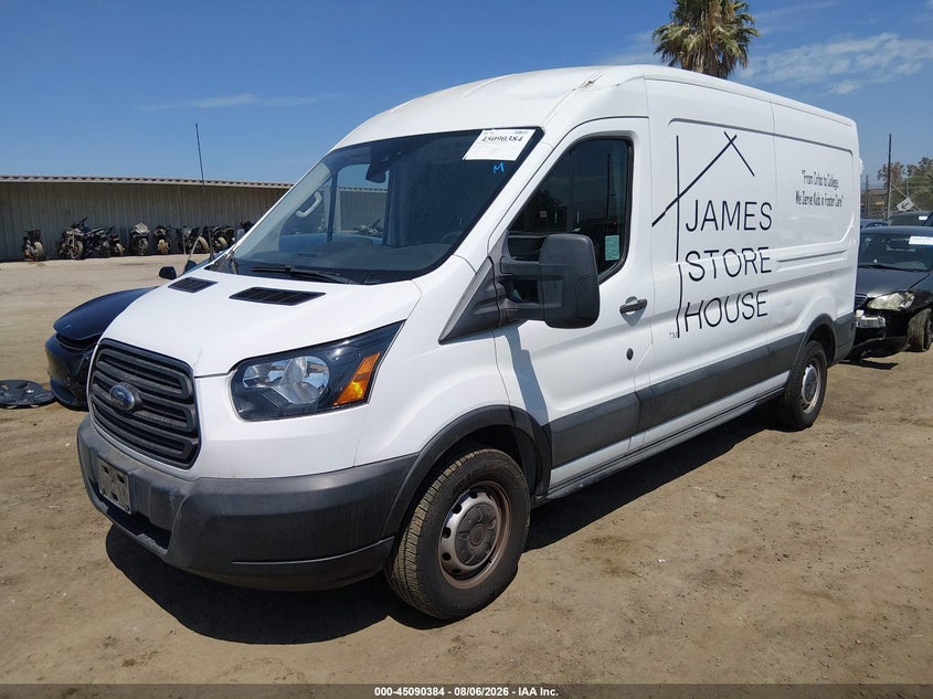 Vin: 1ftye2cm2kka39792, lot: 45587947, ford transit-150 20192