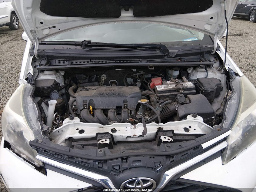 TOYOTA YARIS 2015 VIN VNKKTUD3XFA041421