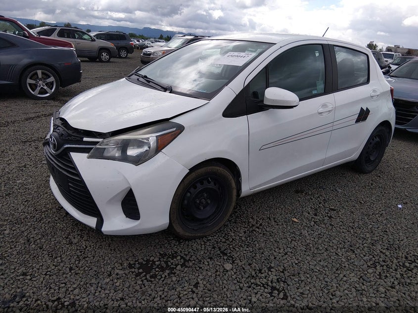 TOYOTA YARIS 2015 VIN VNKKTUD3XFA041421