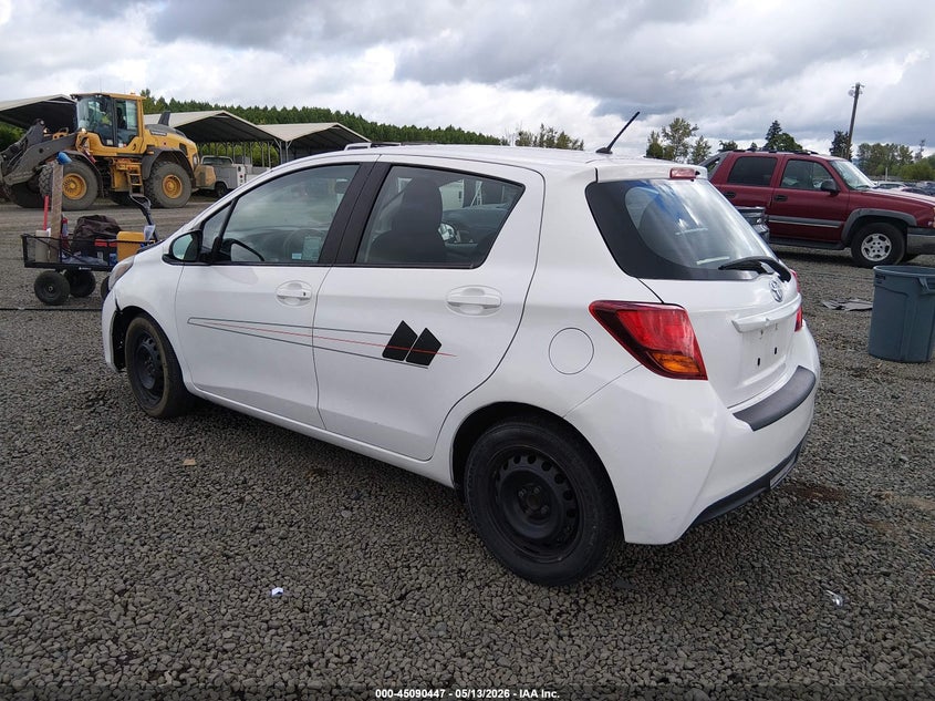 TOYOTA YARIS 2015 VIN VNKKTUD3XFA041421