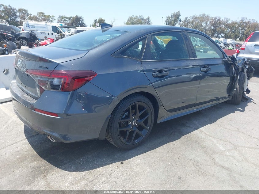 2026 HONDA CIVIC SEDAN 2.0L I-4 DI, DOHC, VVT, 150HP