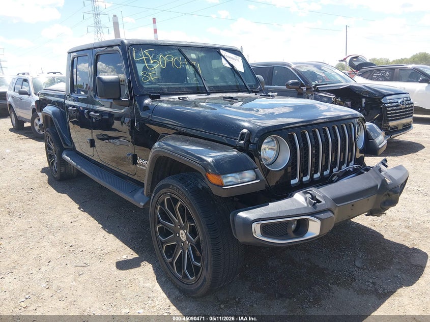 Vin: 1c6hjtfg9ml548063, lot: 45588034, jeep gladiator overland 4x4 2021 img_1
