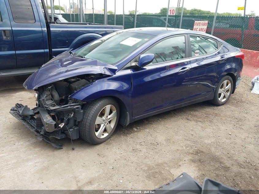 2013 Hyundai Elantra Gls 5NPDH4AEXDH356718 photo 1