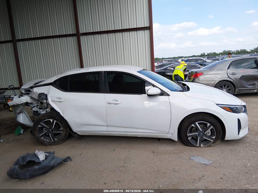 VIN 3N1AB8CV2SY400318 2025 NISSAN SENTRA SV