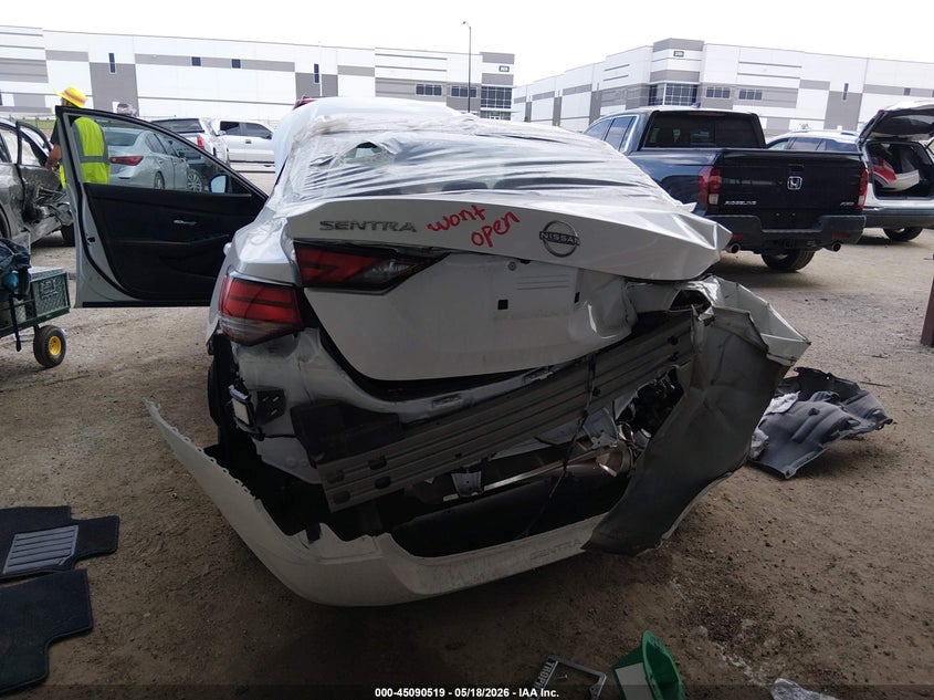 VIN 3N1AB8CV2SY400318 2025 NISSAN SENTRA SV