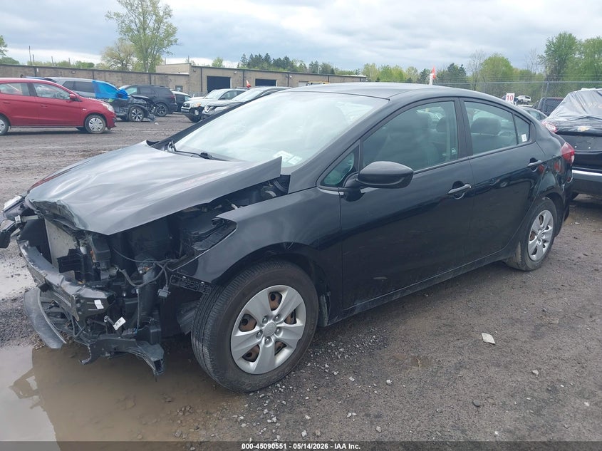 Vin: 3kpfl4a79je273404, lot: 45588114, kia forte lx 20182
