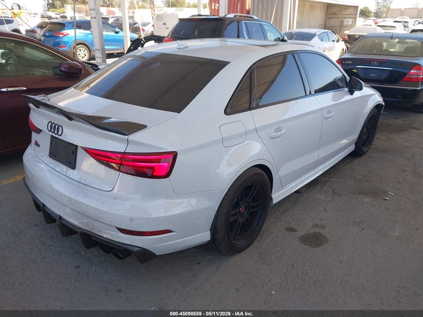 Vin: wauf1hff9h1025175, lot: 45588122, audi s3 2.0t premium plus 20174