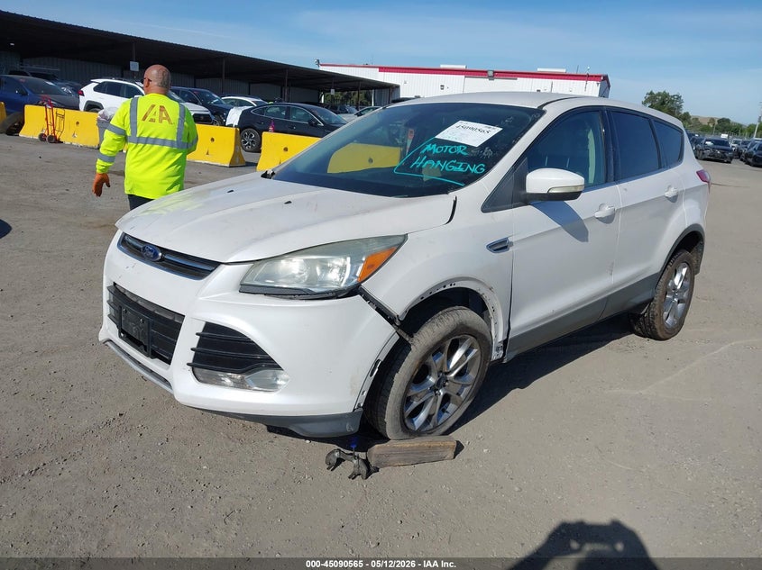 Vin: 1fmcu0hx0dua81322, lot: 45588128, ford escape sel 20132