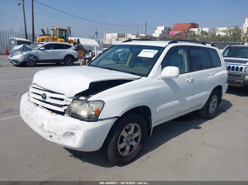 JTEDP21A950049216 2005 Toyota Highlander V6 photo 1