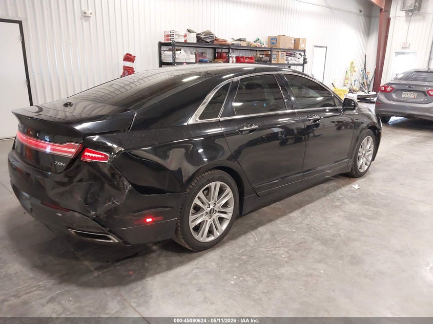 2016 LINCOLN MKZ HYBRID auction photo 4