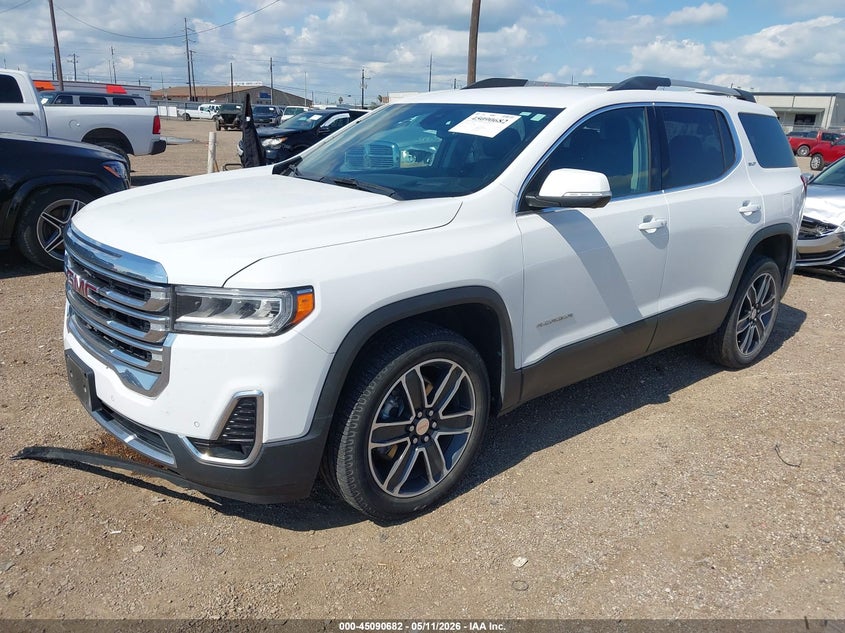 Vin: 1gkknmls4mz230628, lot: 45588245, gmc acadia fwd slt 20212