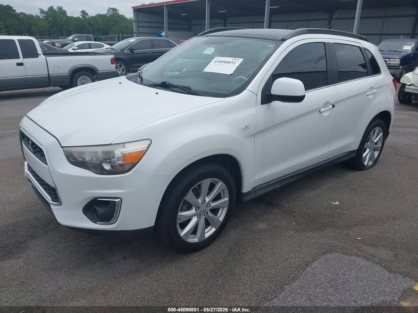 2014 Mitsubishi Outlander Sport Se 4A4AP4AU3EE009142 photo 1