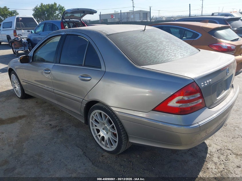 2006 MERCEDES-BENZ C 280 auction photo 3