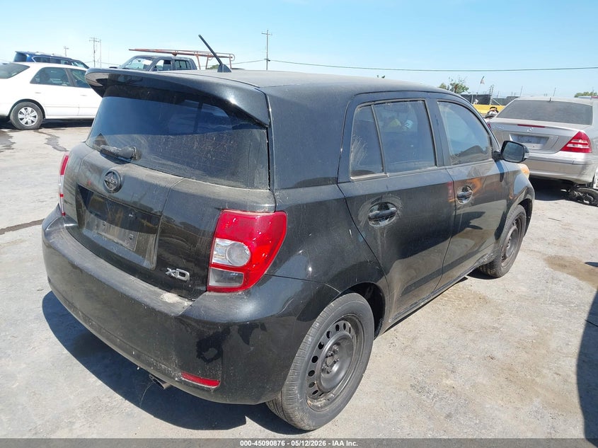 2010 Scion Xd 1.8 Black Lot 111045090876 Vin JTKKU4B45A1003985
