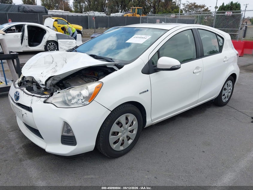 2012 Toyota Prius C One JTDKDTB34C1019428 photo 1