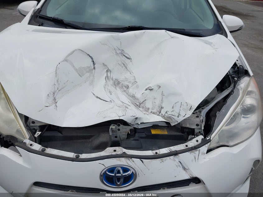 2012 Toyota Prius C One VIN: JTDKDTB34C1019428 Lot: 45090884