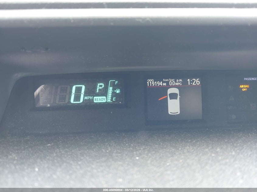 2012 Toyota Prius C One VIN: JTDKDTB34C1019428 Lot: 45090884